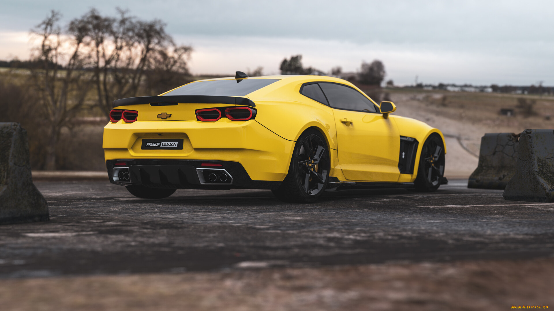 chevrolet, camaro, rs, bumble, bee, new, vision, автомобили, 3д, chevrolet, camaro, rs, bumble, bee, new, vision