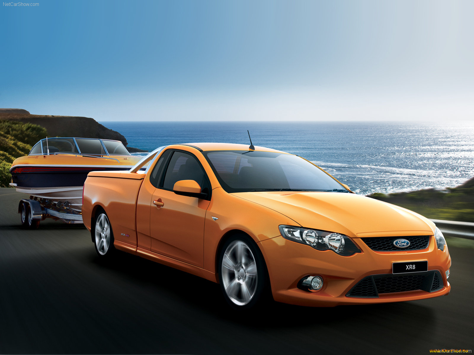 ford, fg, falcon, ute, xr8, 2008, автомобили