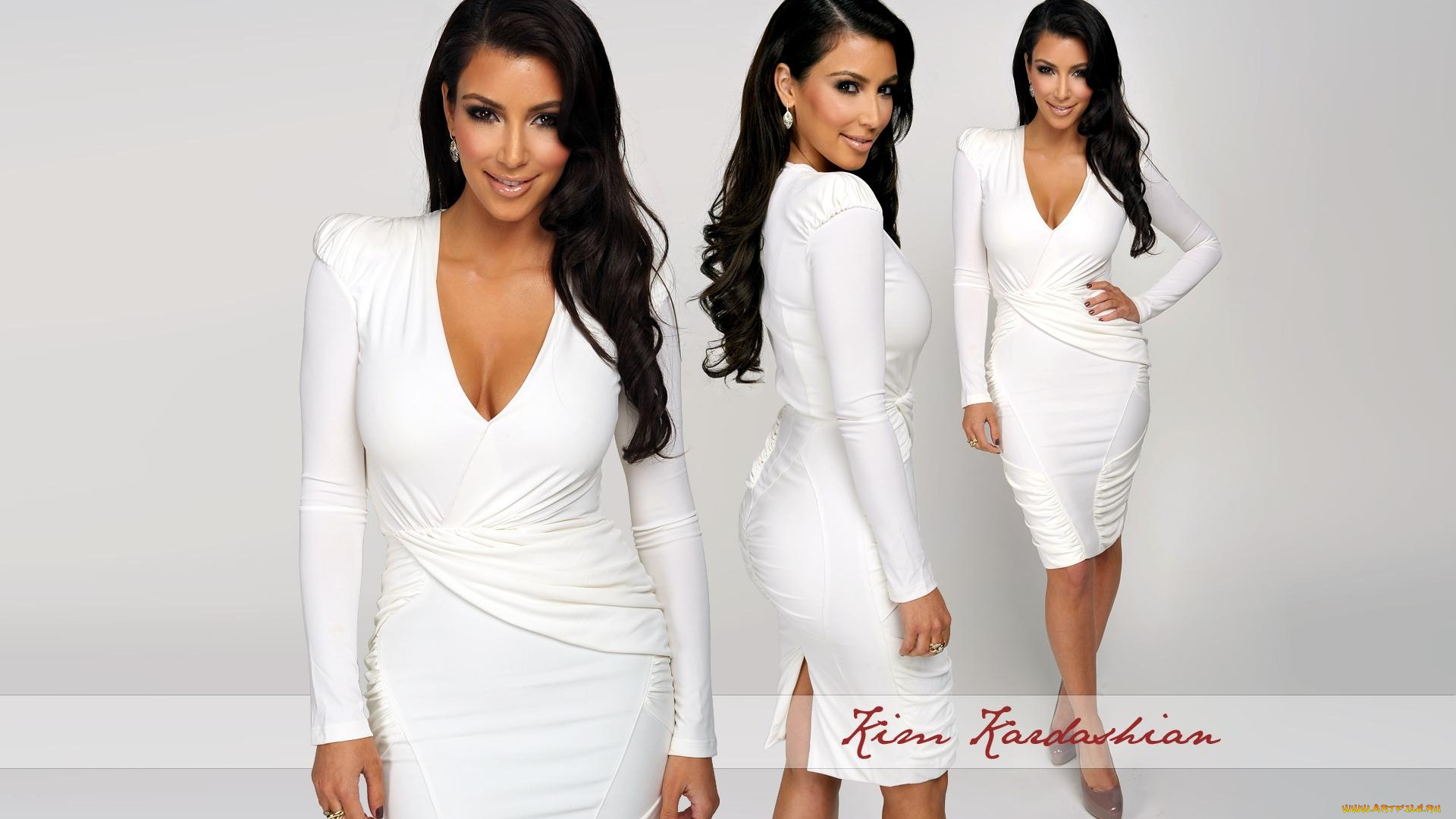 Kim, Kardashian, девушки