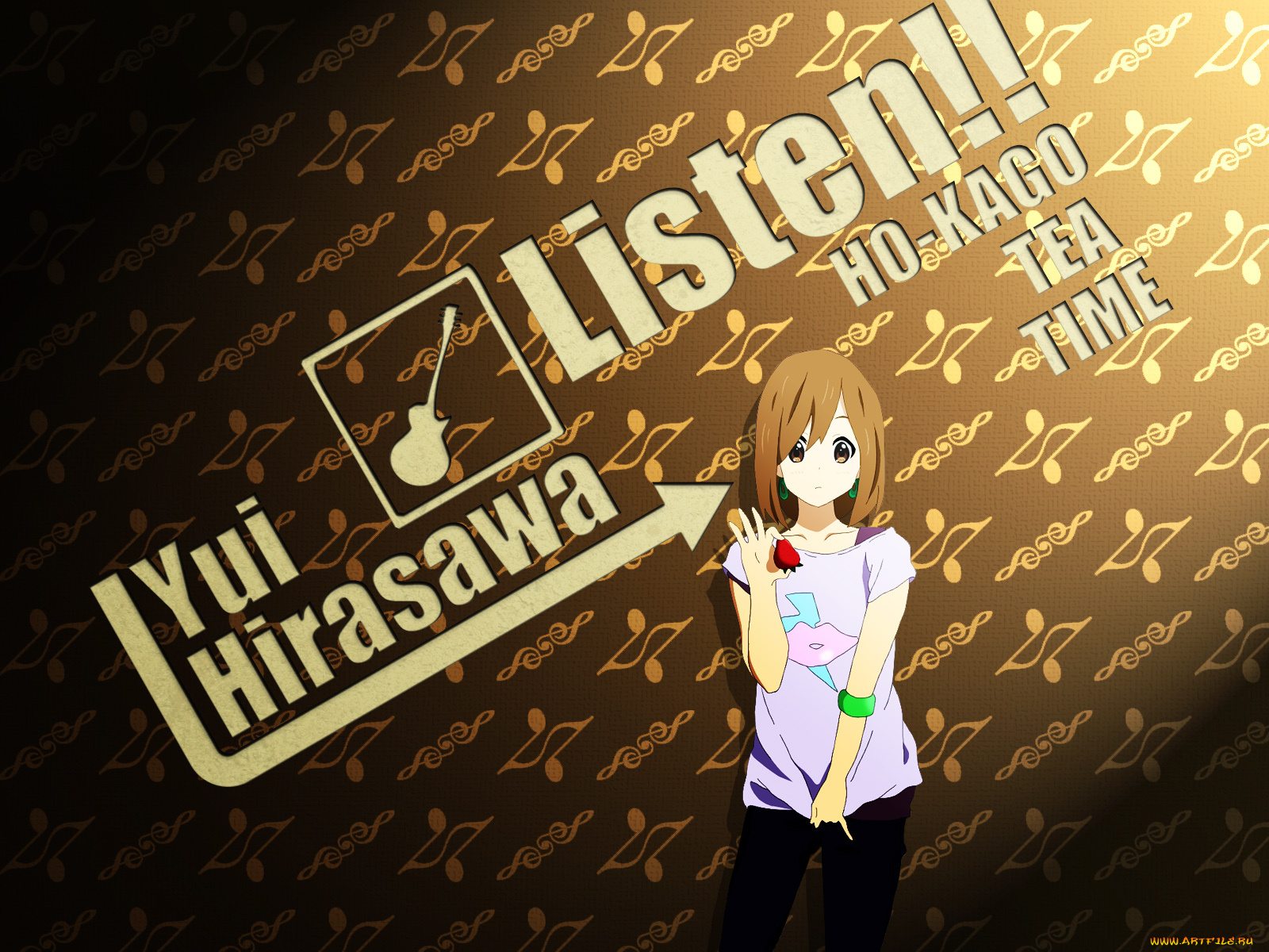 hirasawa, yui, аниме, on