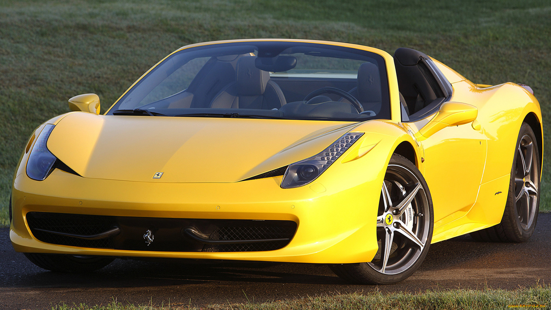 ferrari, 458, spider, автомобили