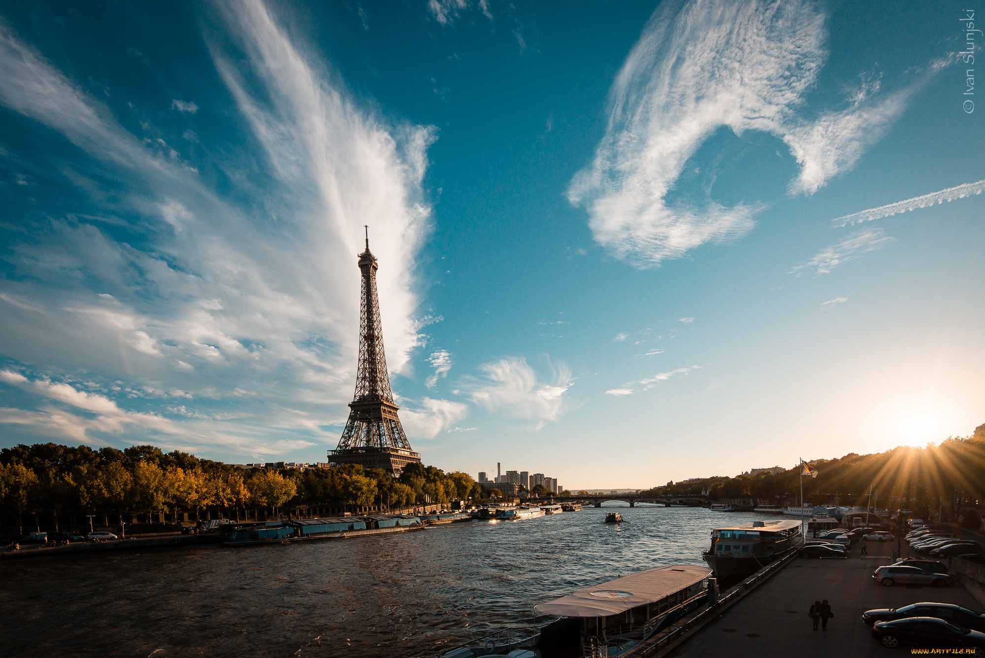 paris, города, париж, , франция, панорама, вышка