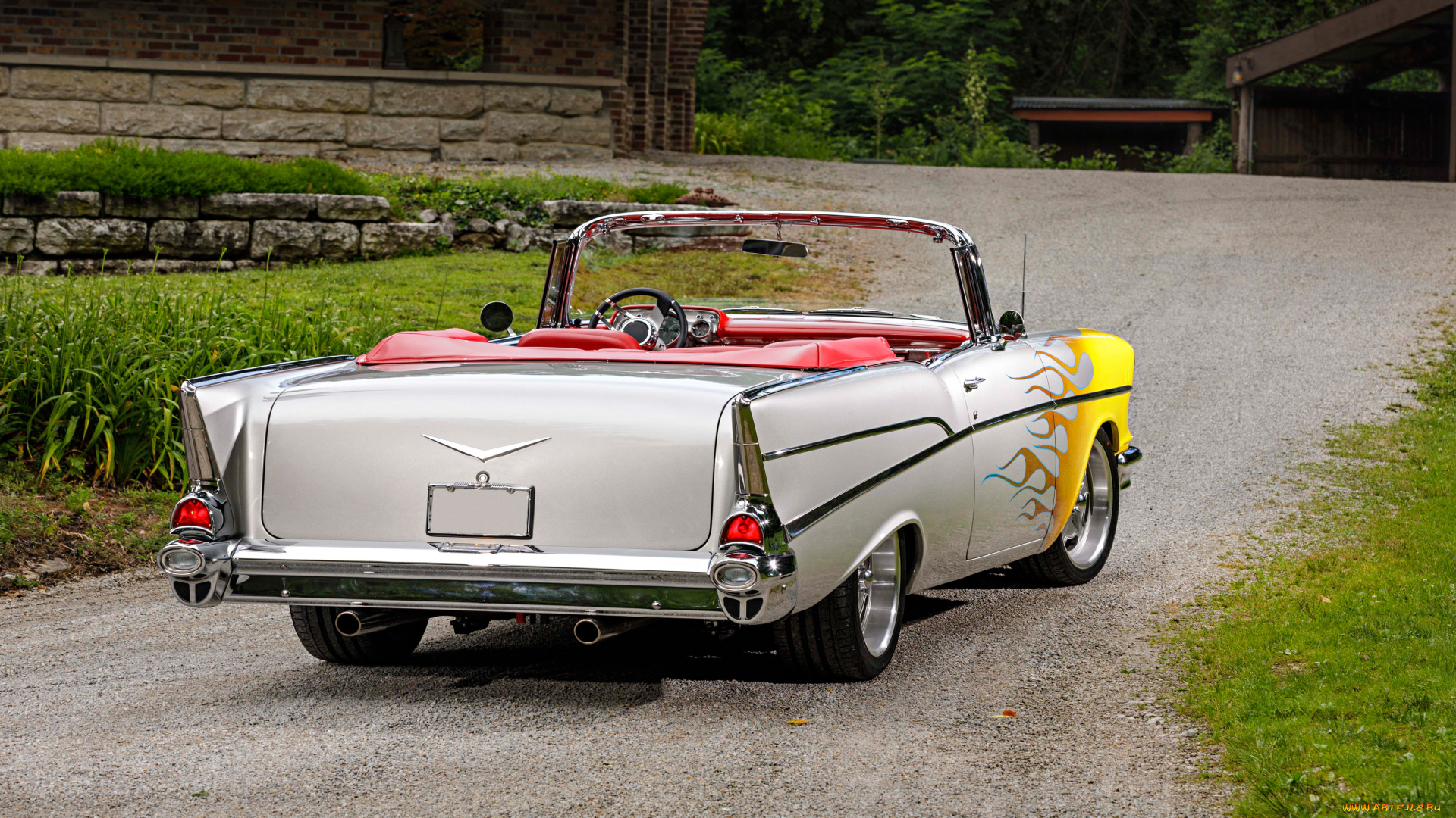 1957-chevrolet-convertible, автомобили, chevrolet