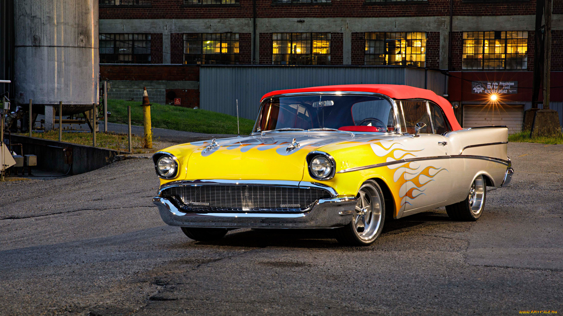 1957-chevrolet-convertible, автомобили, chevrolet