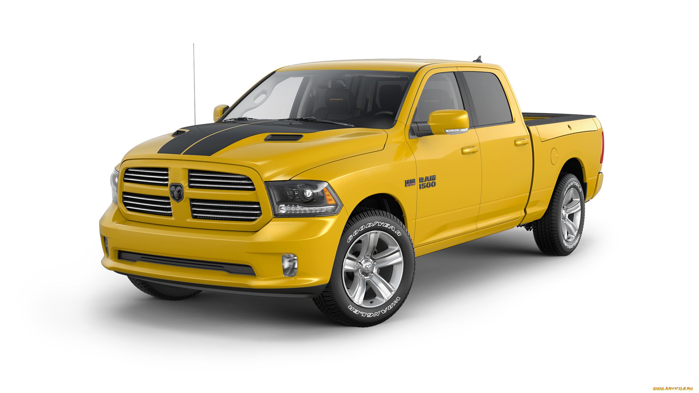 dodge, ram, 1500, stinger, yellow, sport, 2016, автомобили, ram, dodge, 2016, yellow, stinger, 1500, sport