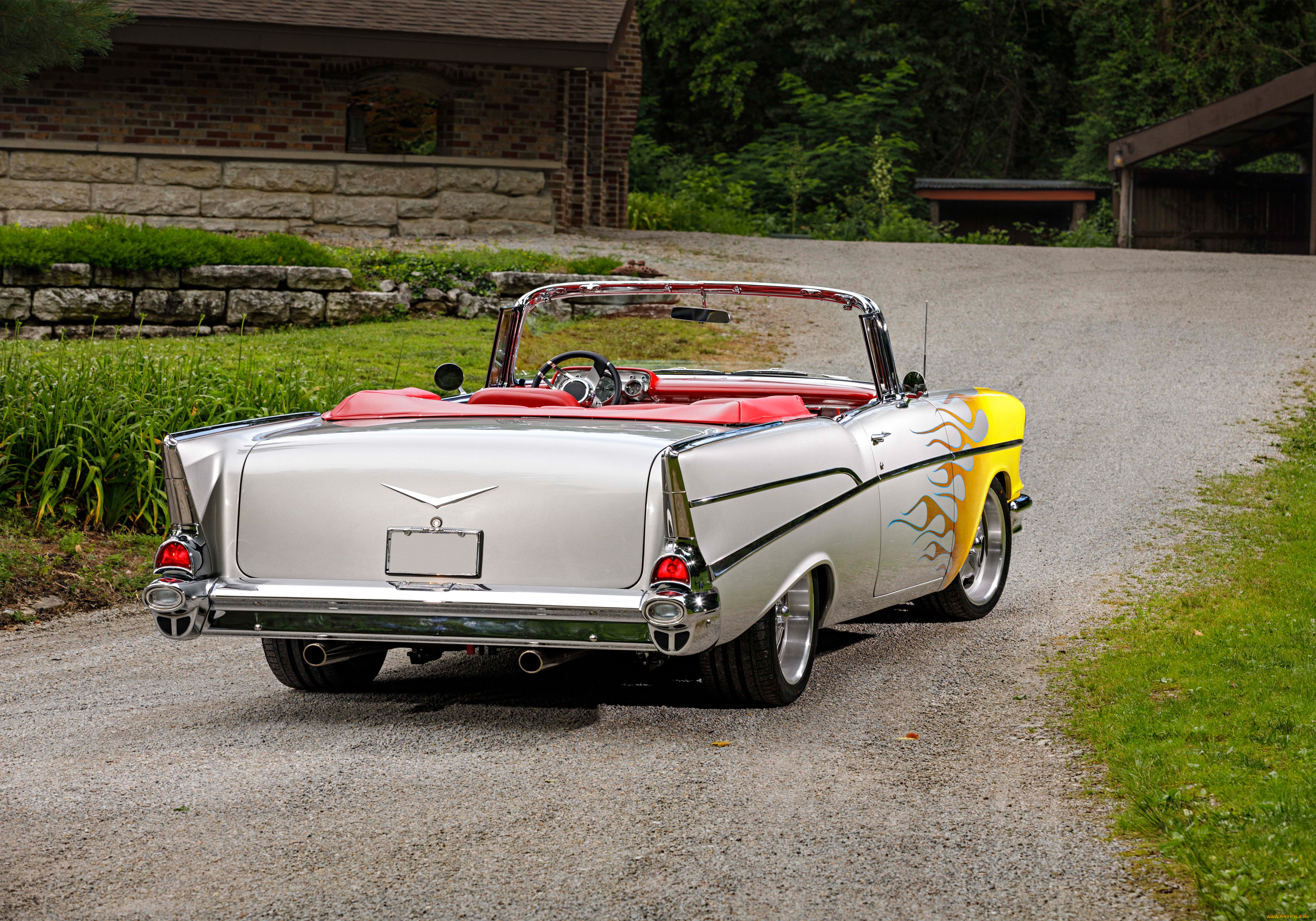 1957-chevrolet-convertible, автомобили, chevrolet