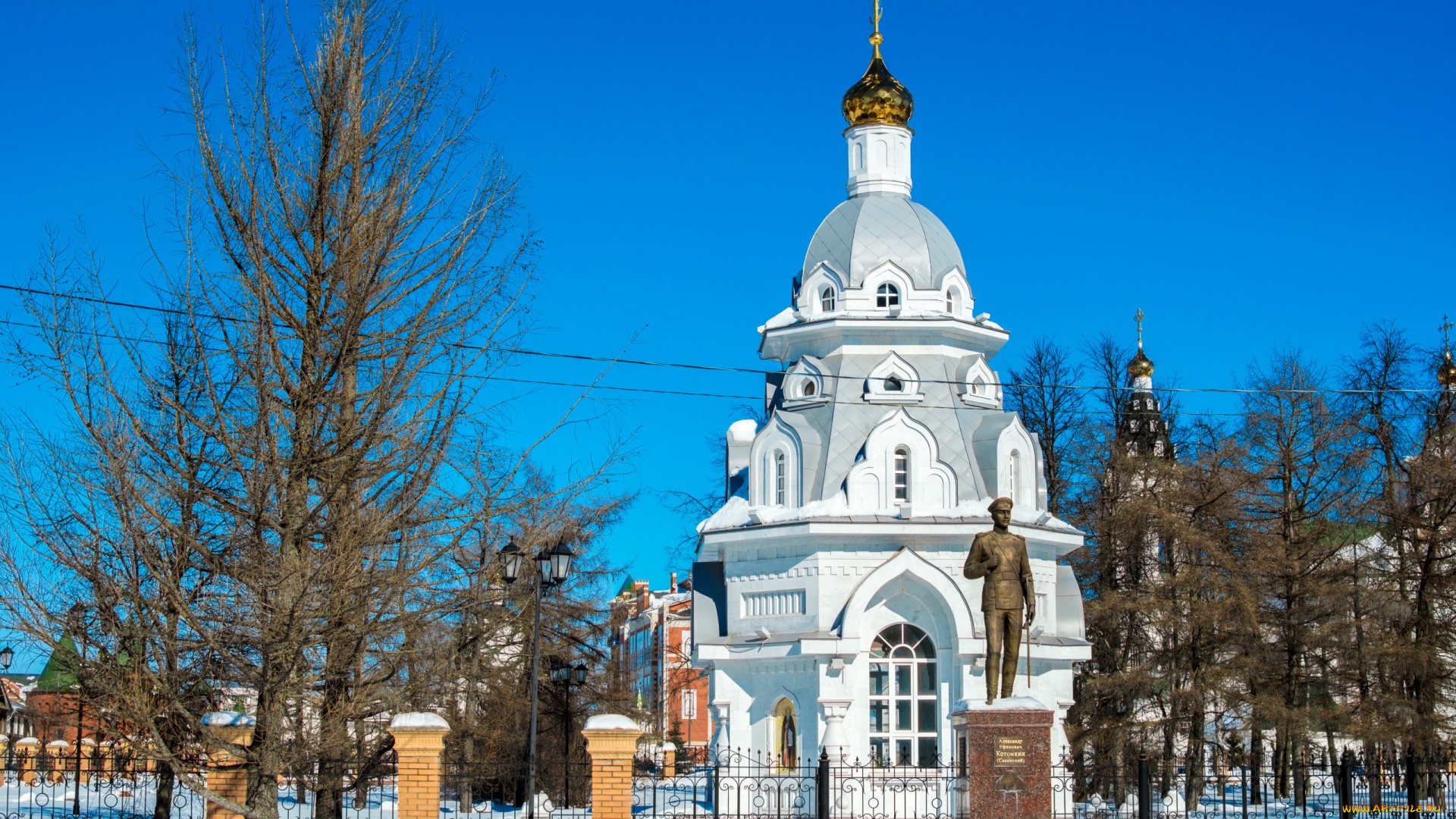 города, -, православные, церкви, , монастыри, архитектура, памятник, республика, марий, эл, йошкар-ола, церковь, зима