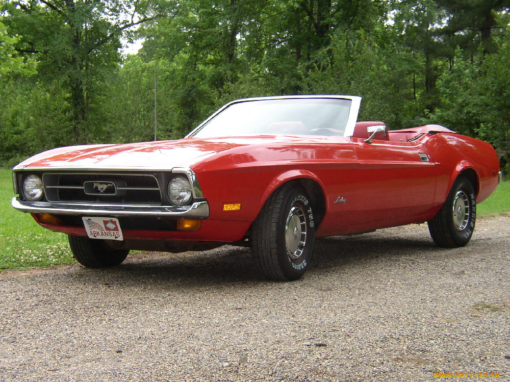 ford, mustang, convertible, 1971, автомобили