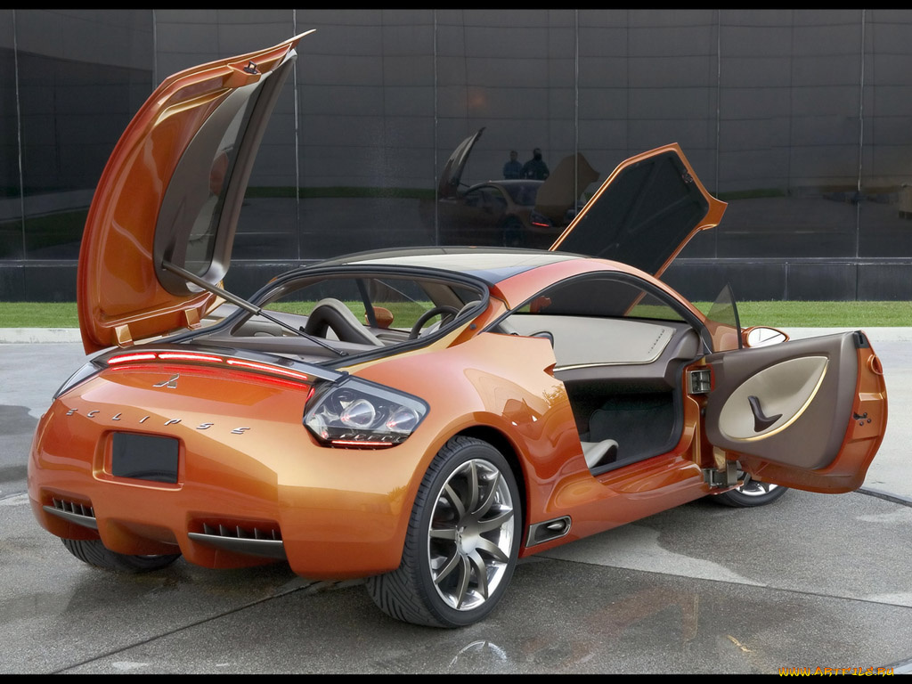 mitsubishi, eclipse, 2004, concept, автомобили