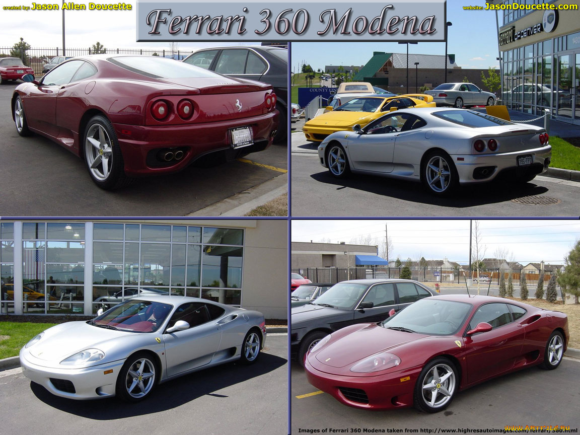 ferrari, 360, modena, автомобили