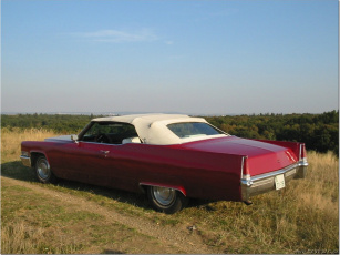 обоя cadillac, deville, convertible, 1969, автомобили