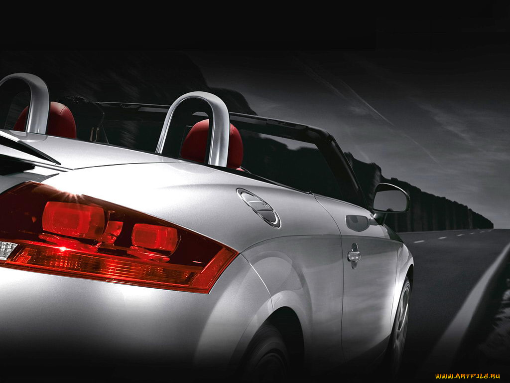 2007audi, tt, roadster, автомобили, фрагменты, автомобиля