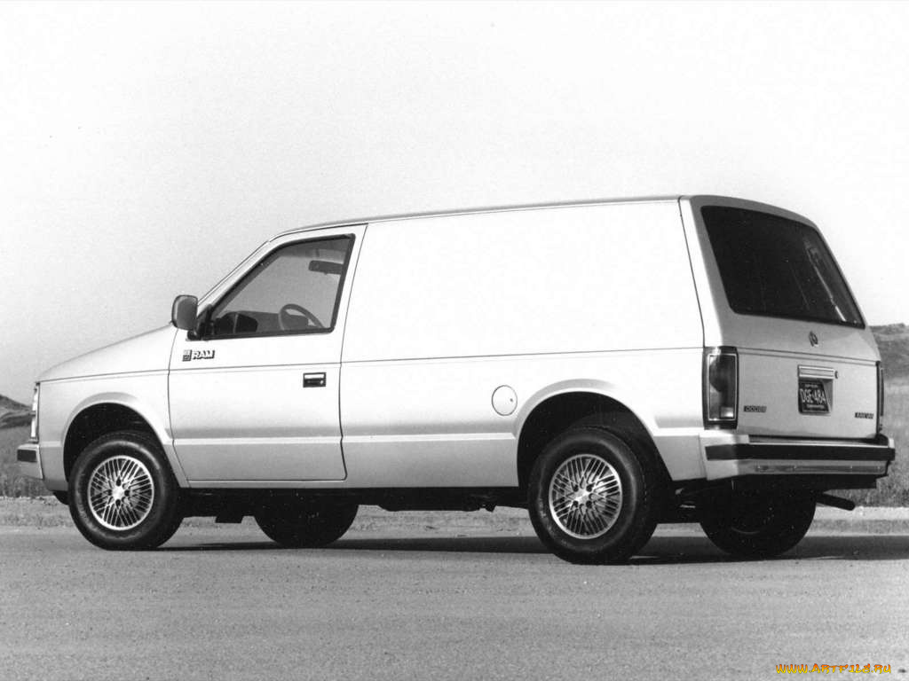 dodge, ram, van, 1984, автомобили