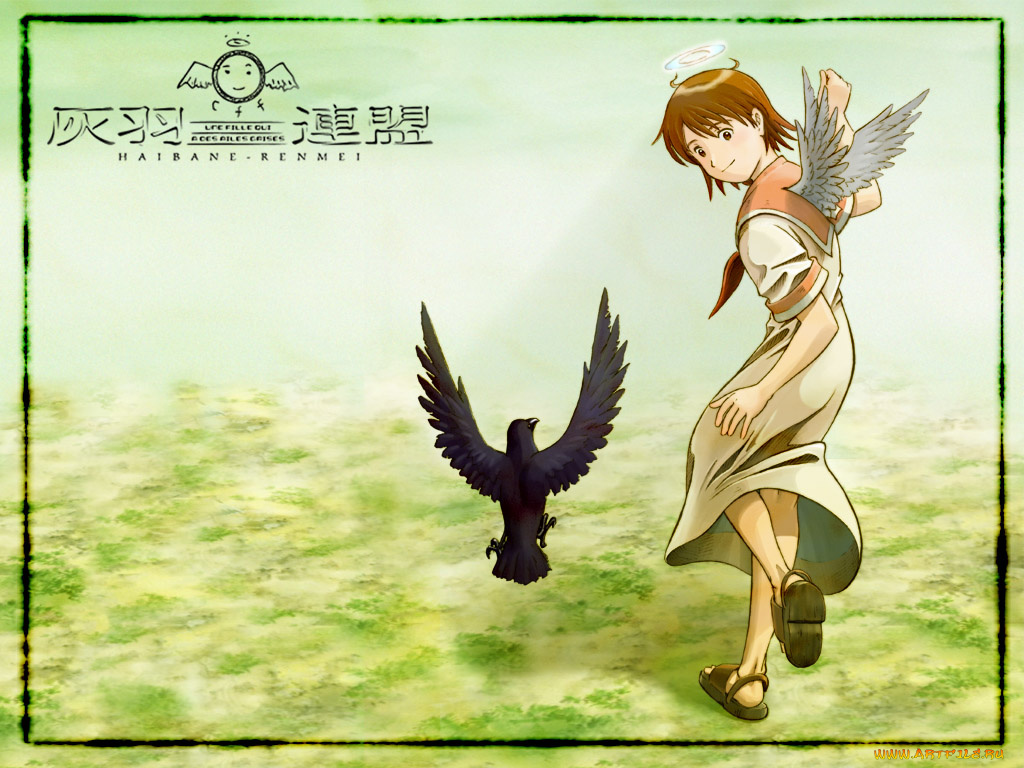 аниме, haibane, renmei