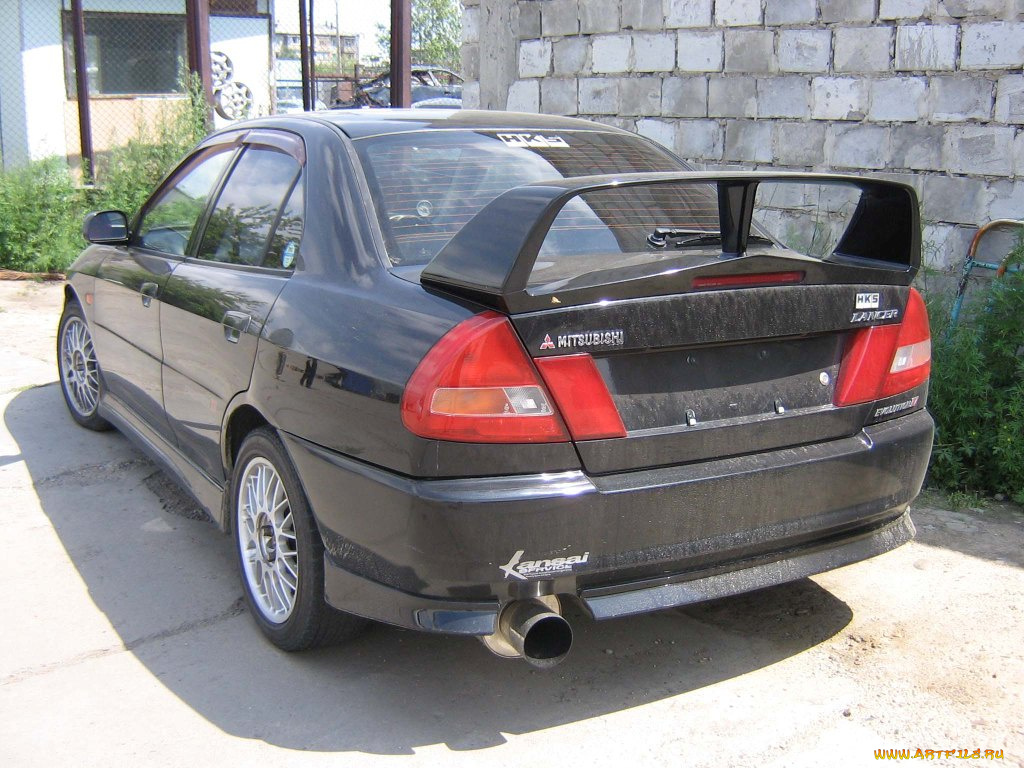 mitsubishi, lancer, evolution, iv, автомобили