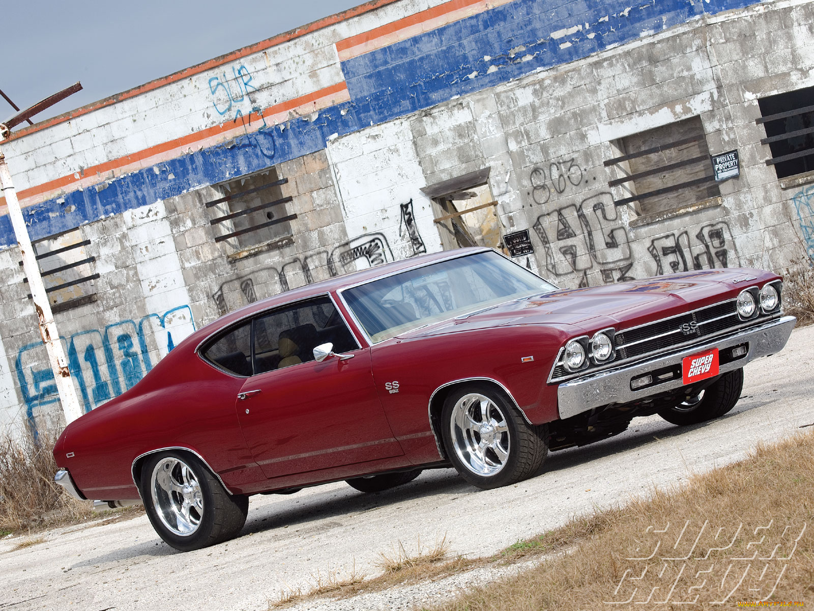 1969, chevy, chevelle, ss, автомобили, chevrolet