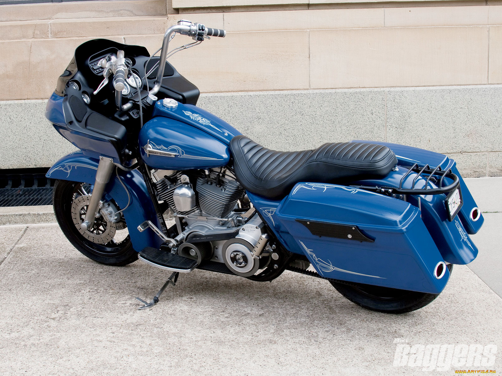 2001, harley, davidson, road, glide, мотоциклы, customs