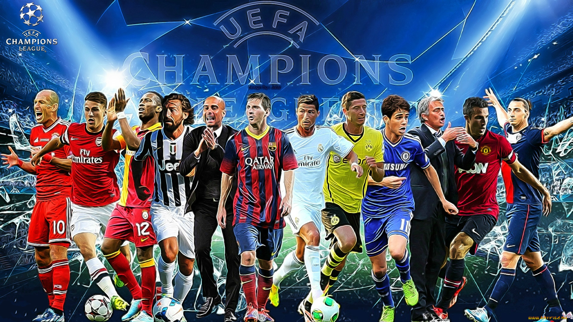 champions, league, разное, компьютерный, дизайн, уефа, футбол, лига, чемпионов