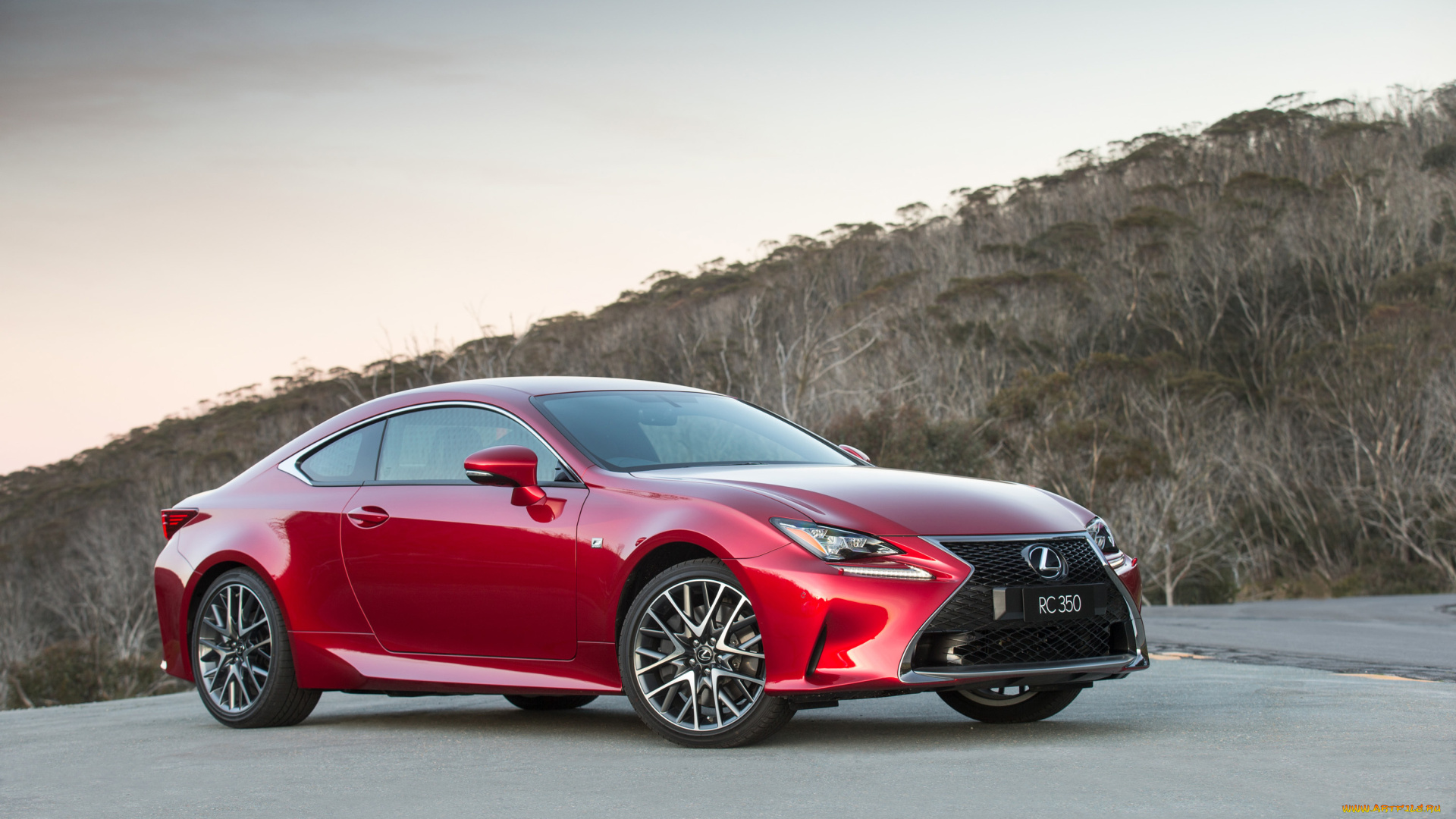 автомобили, lexus, f-sport, 350, красный, rc, 2014г, au-spec