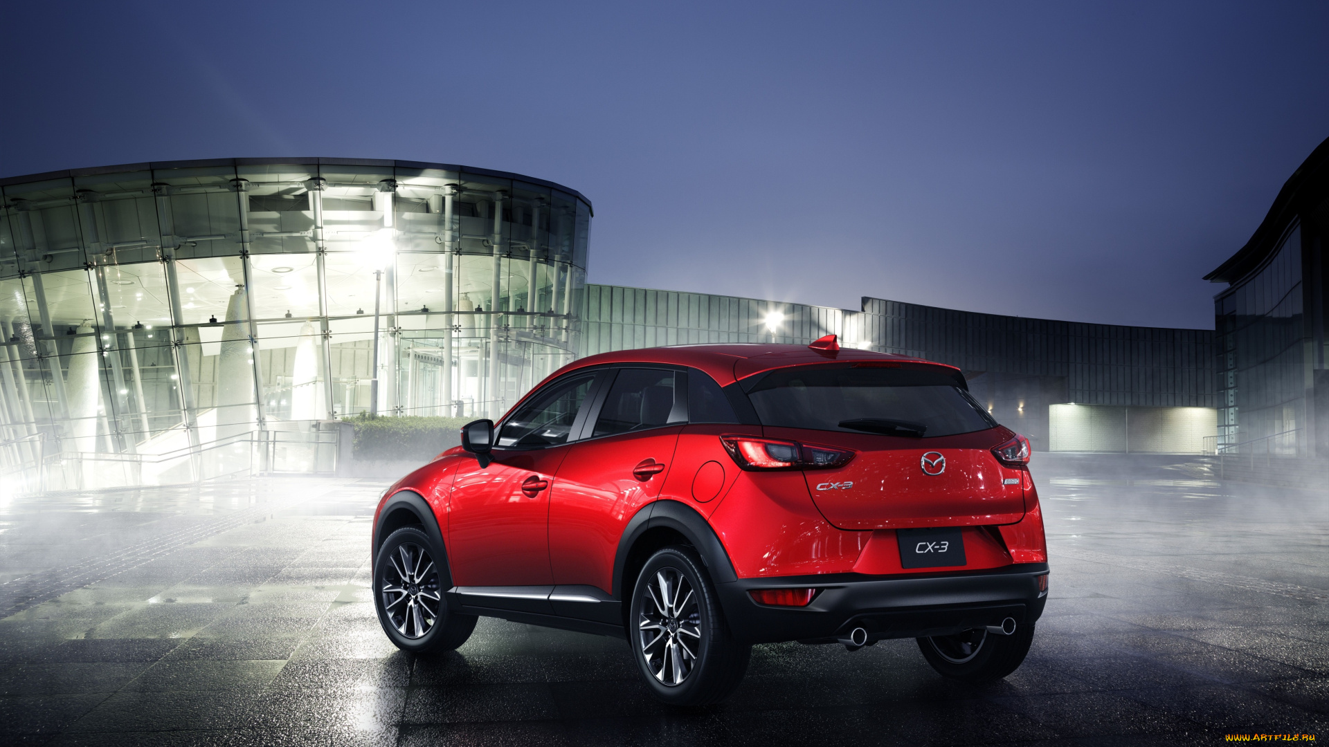 автомобили, mazda, красеный, 2015г, jp-spec, cx-3