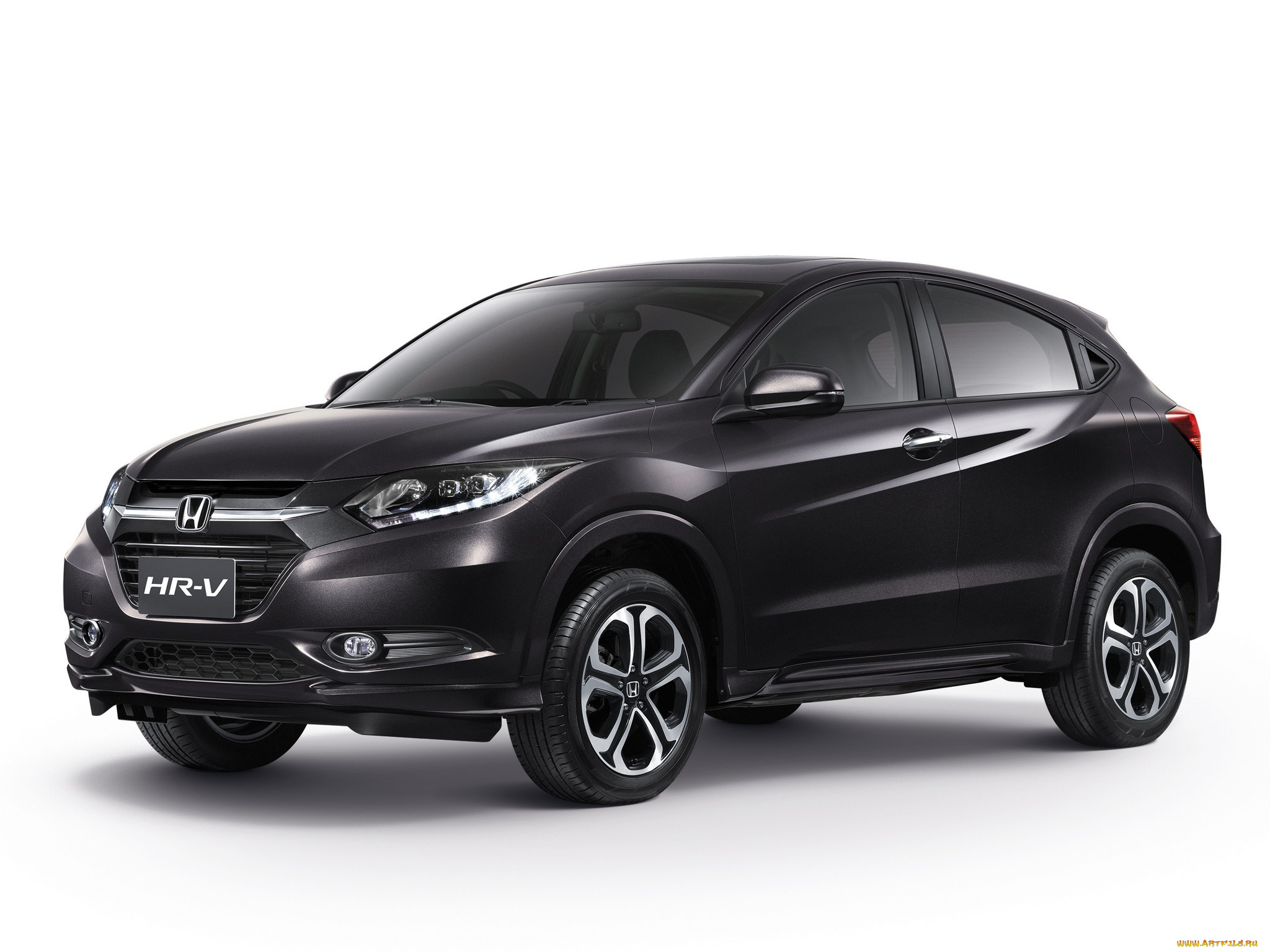 автомобили, honda, hr-v, 2016г, темный