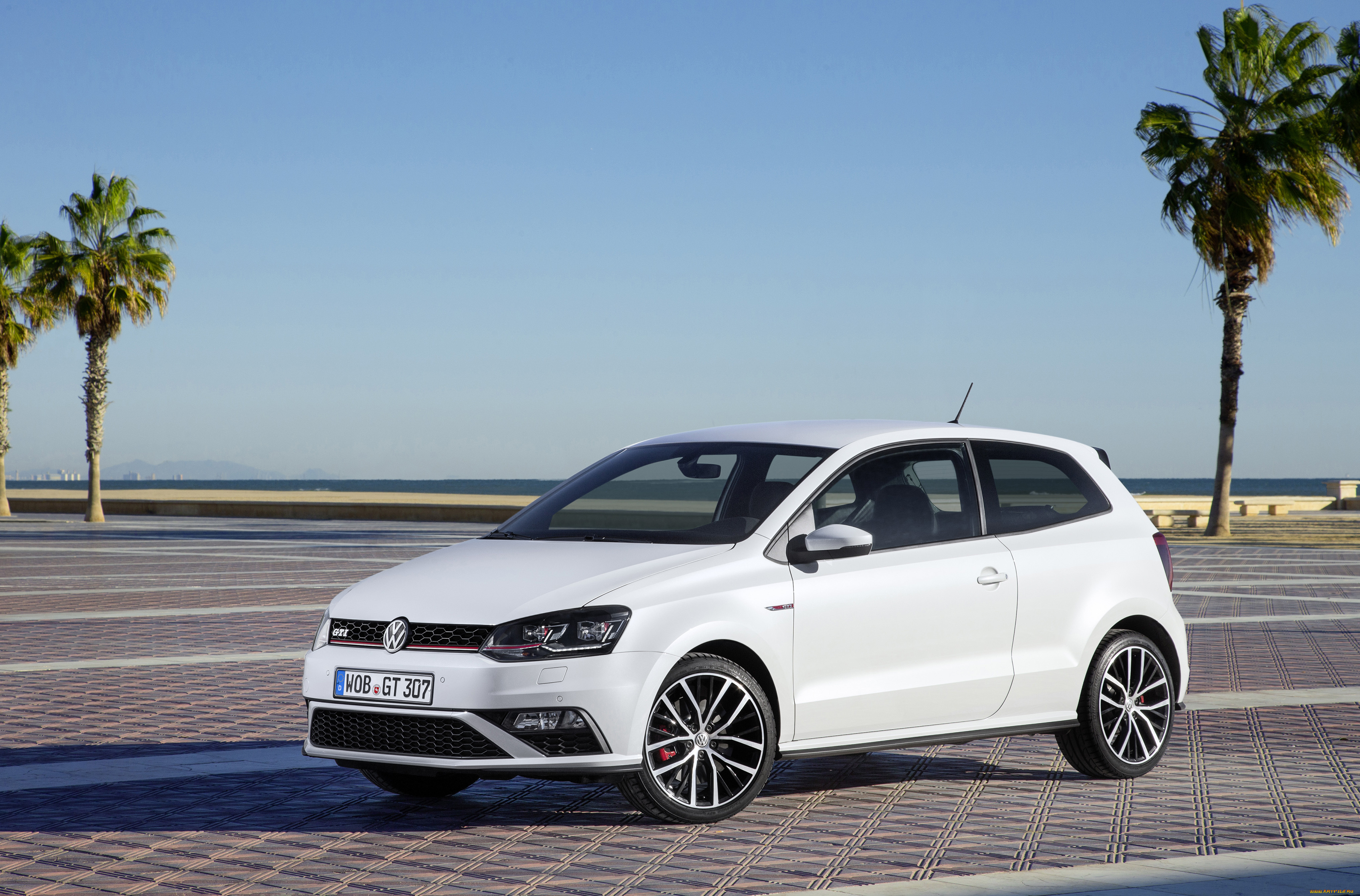 автомобили, volkswagen, светлый, 2014г, typ, 6r, gti, 3-door, polo