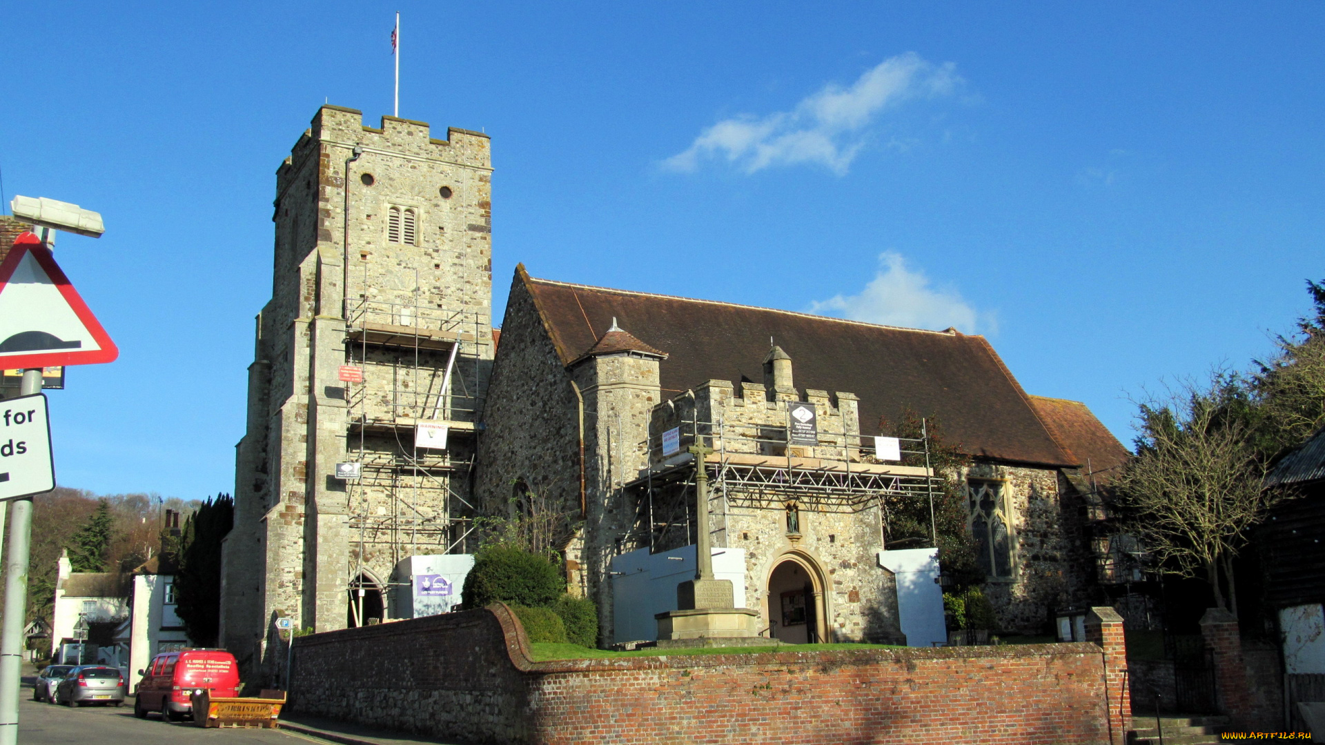 st, george`s, church, wrotham, kent, uk, города, -, католические, соборы, , костелы, , аббатства, st, george's, church