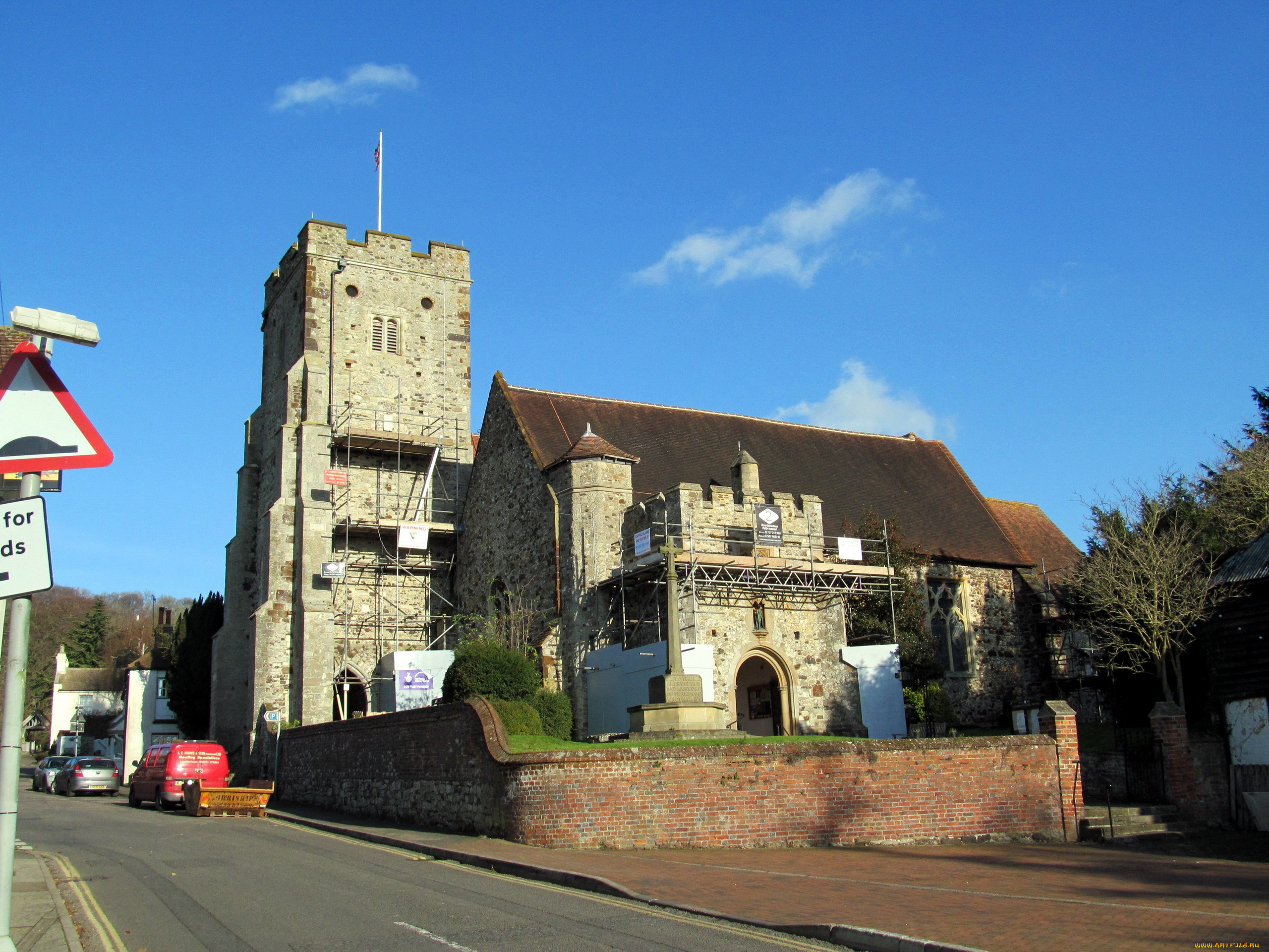 st, george`s, church, wrotham, kent, uk, города, -, католические, соборы, , костелы, , аббатства, st, george's, church