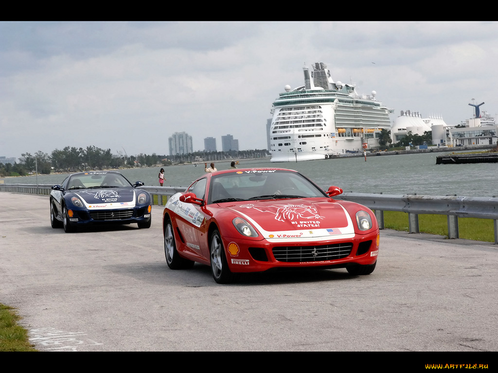 2006, ferrari, 599, автомобили