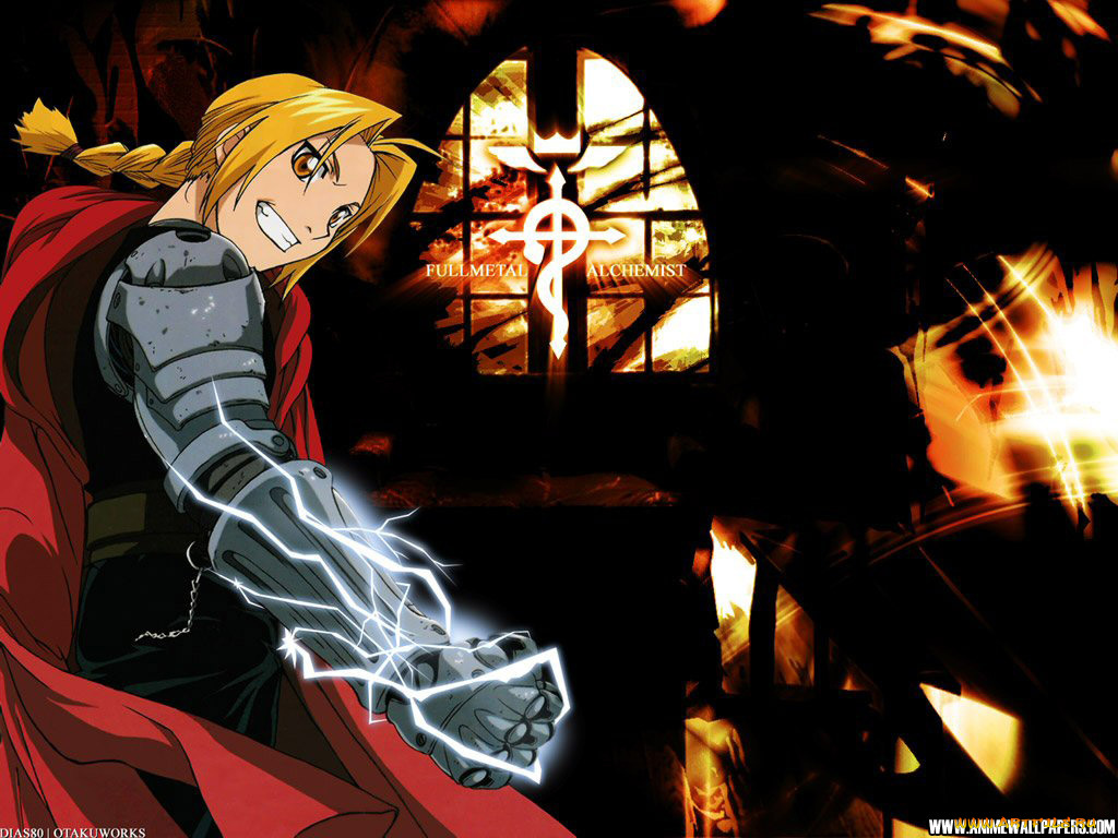 аниме, fullmetal, alchemist