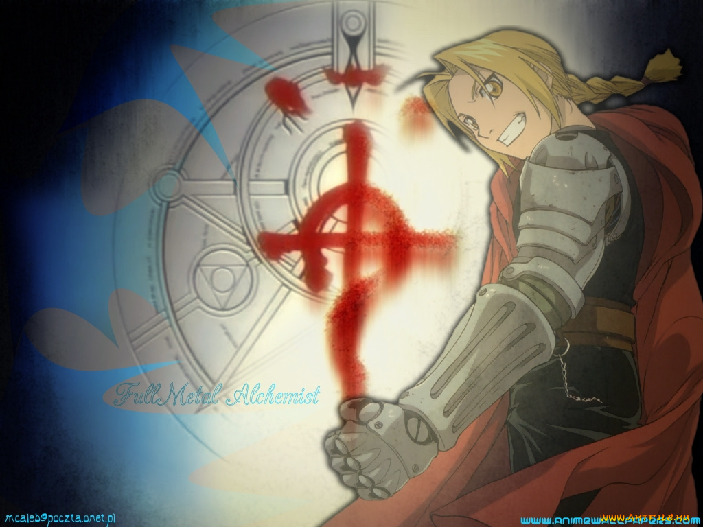 аниме, fullmetal, alchemist