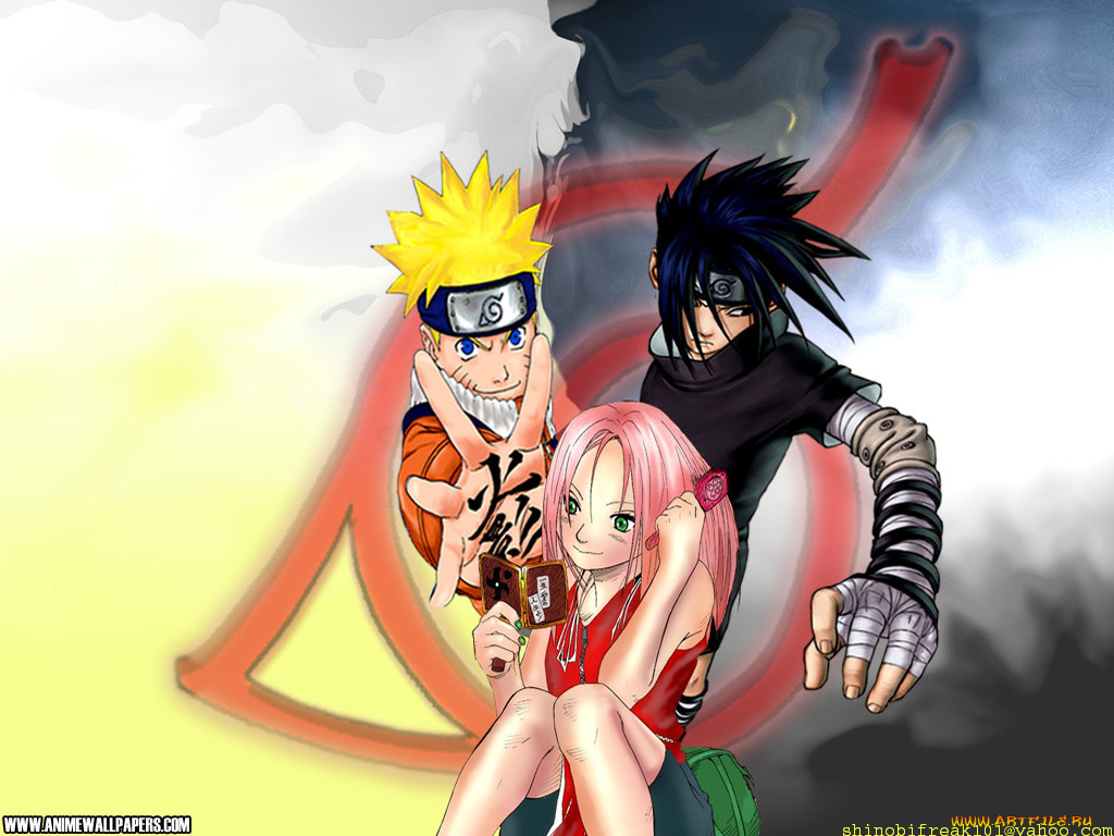 аниме, naruto, sakura