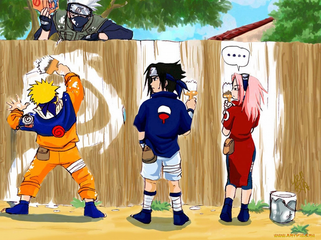 аниме, naruto, sakura