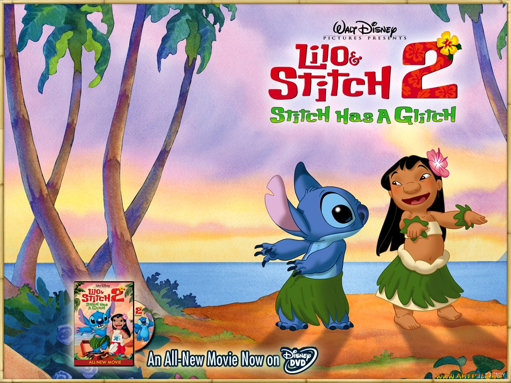 мультфильмы, lilo, stitch