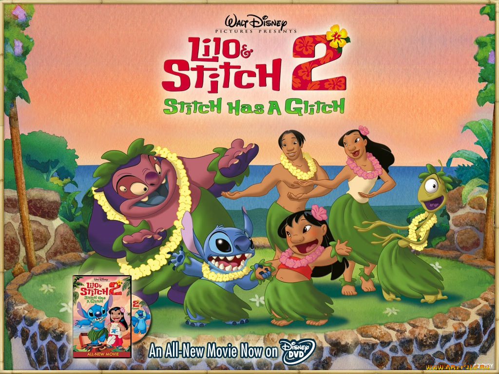 мультфильмы, lilo, stitch