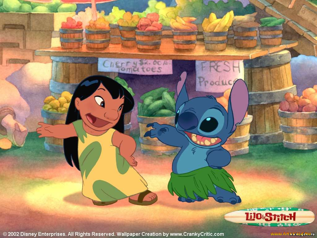 мультфильмы, lilo, stitch