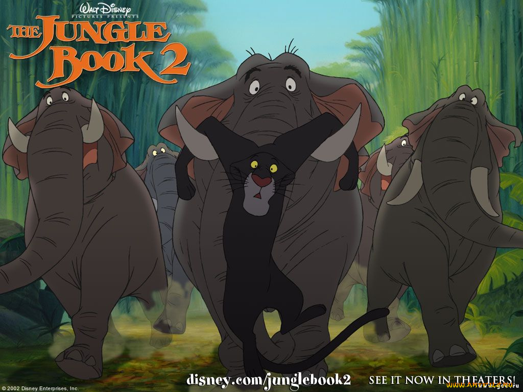 мультфильмы, the, jungle, book