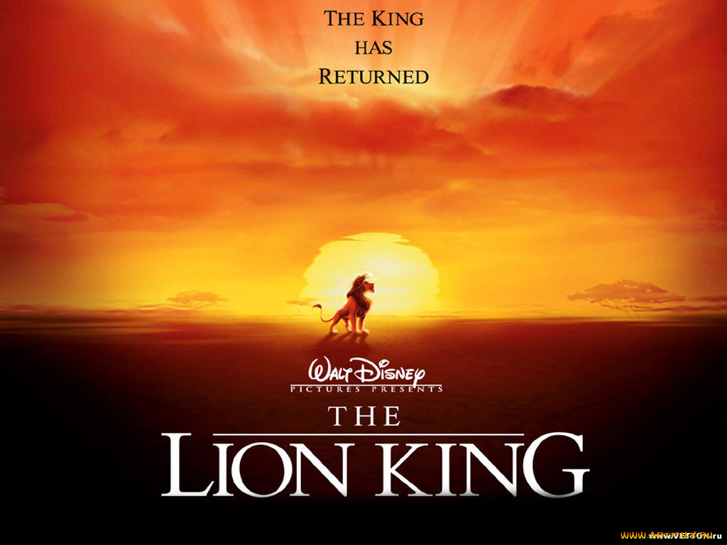 мультфильмы, the, lion, king