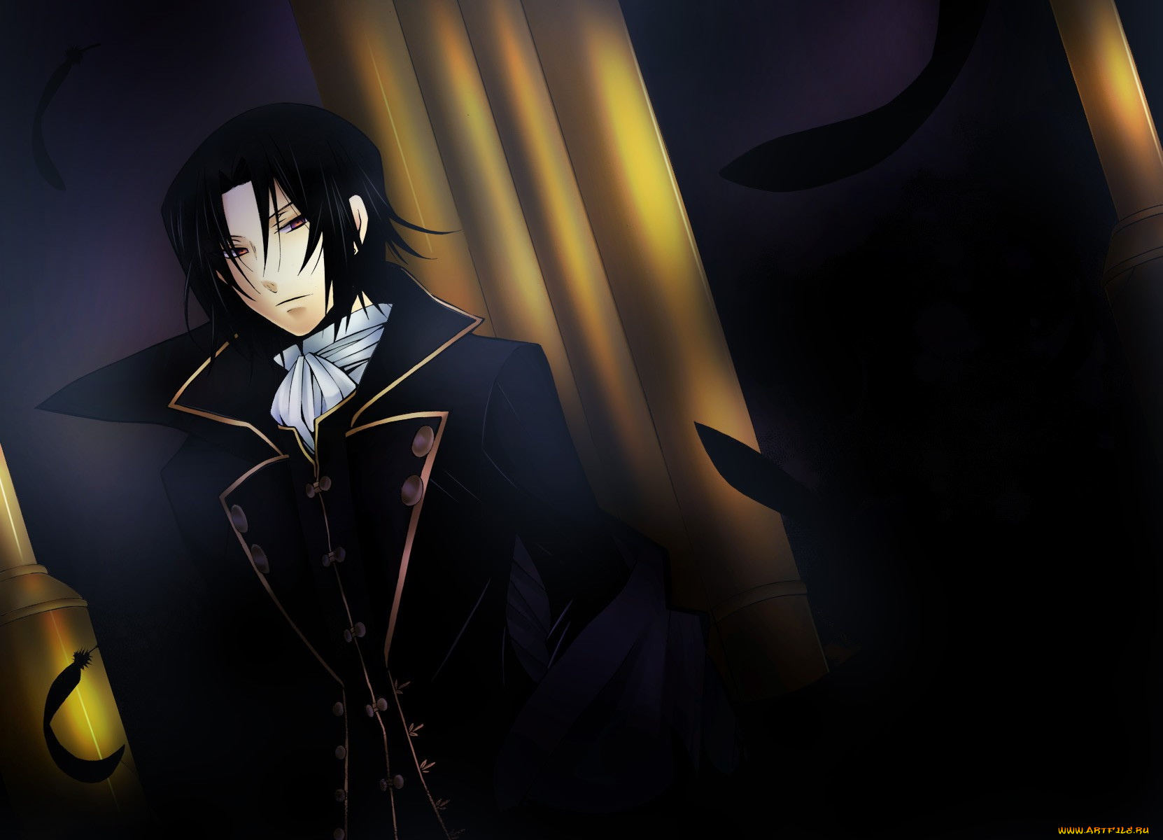 аниме, pandora, hearts, glen, baskerville