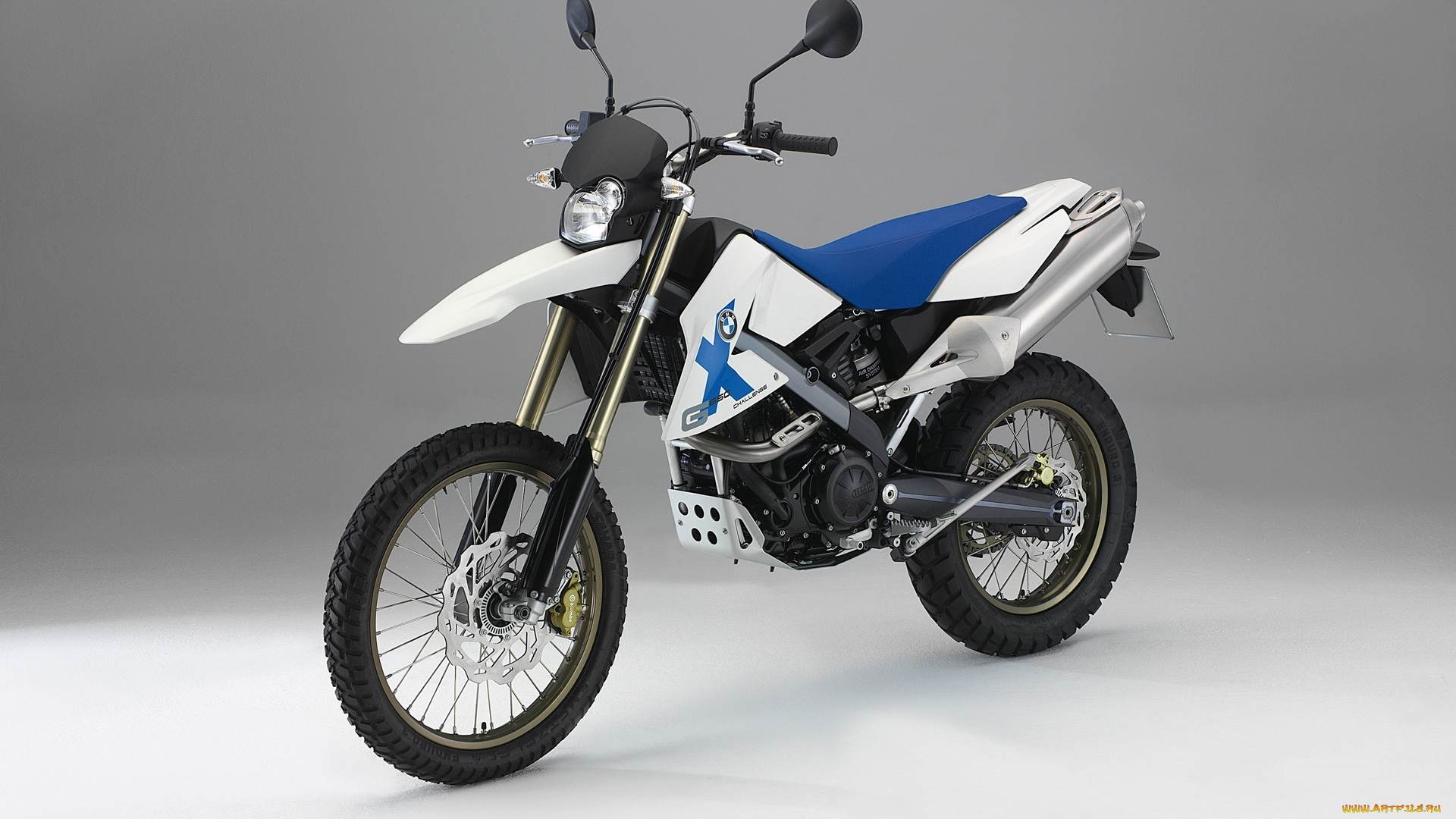 мотоциклы, bmw, g-650, xchallenge, 2006, синий, белый