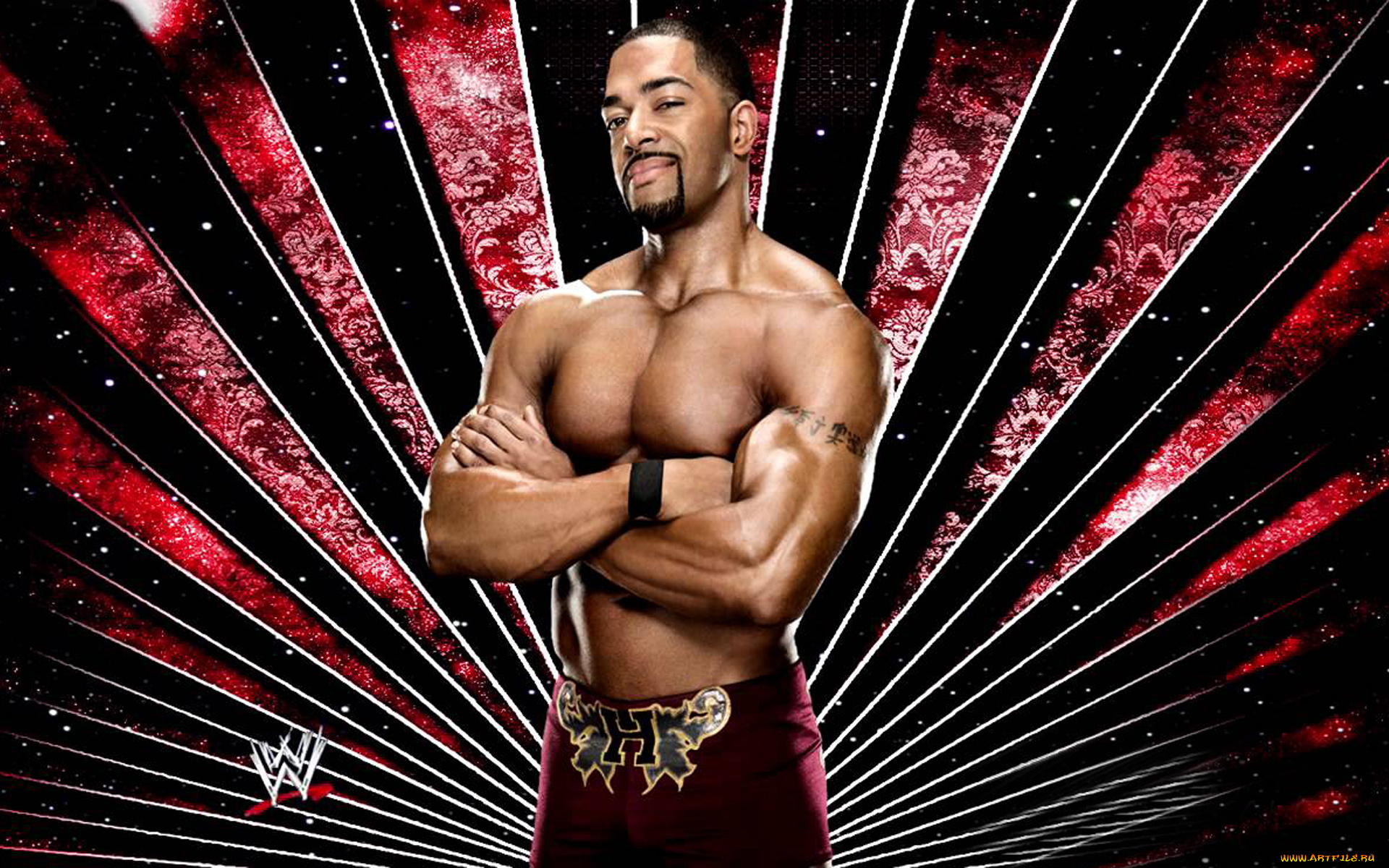 спорт, wwe, david, otunga