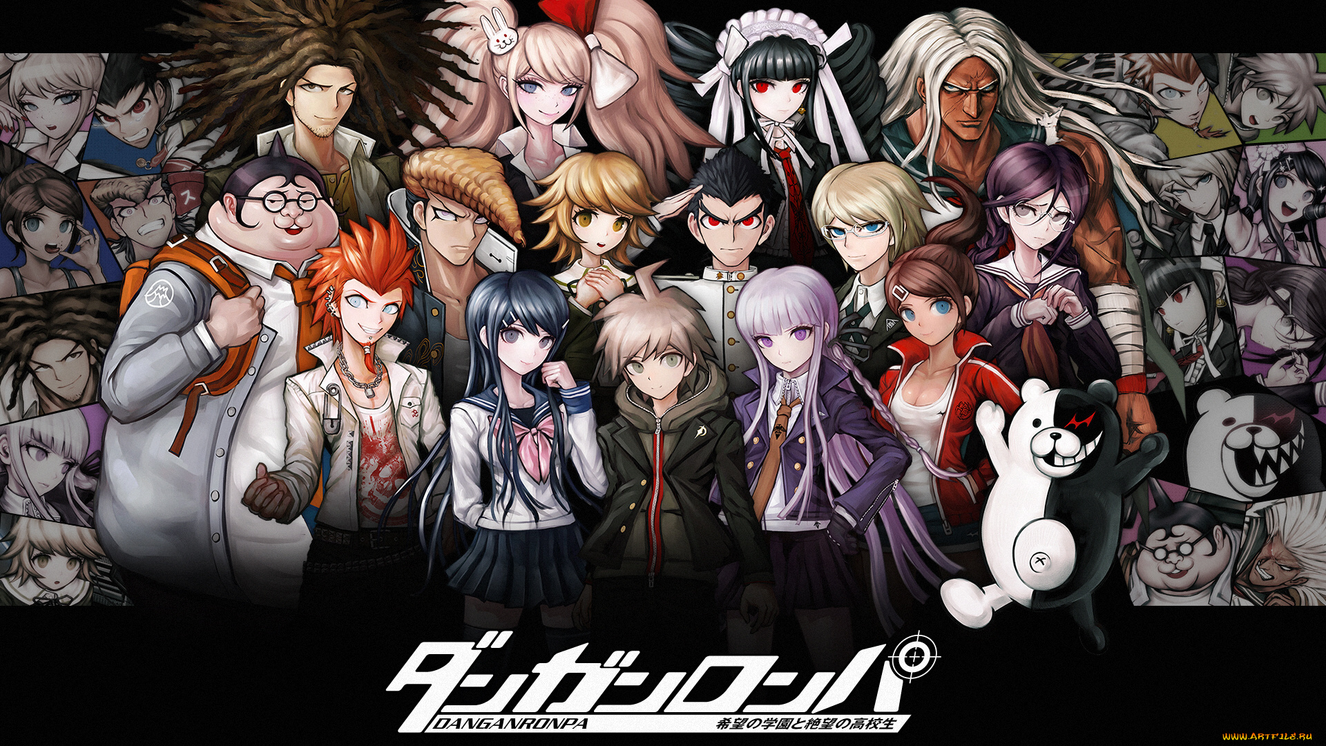 аниме, danganronpa, персонажи