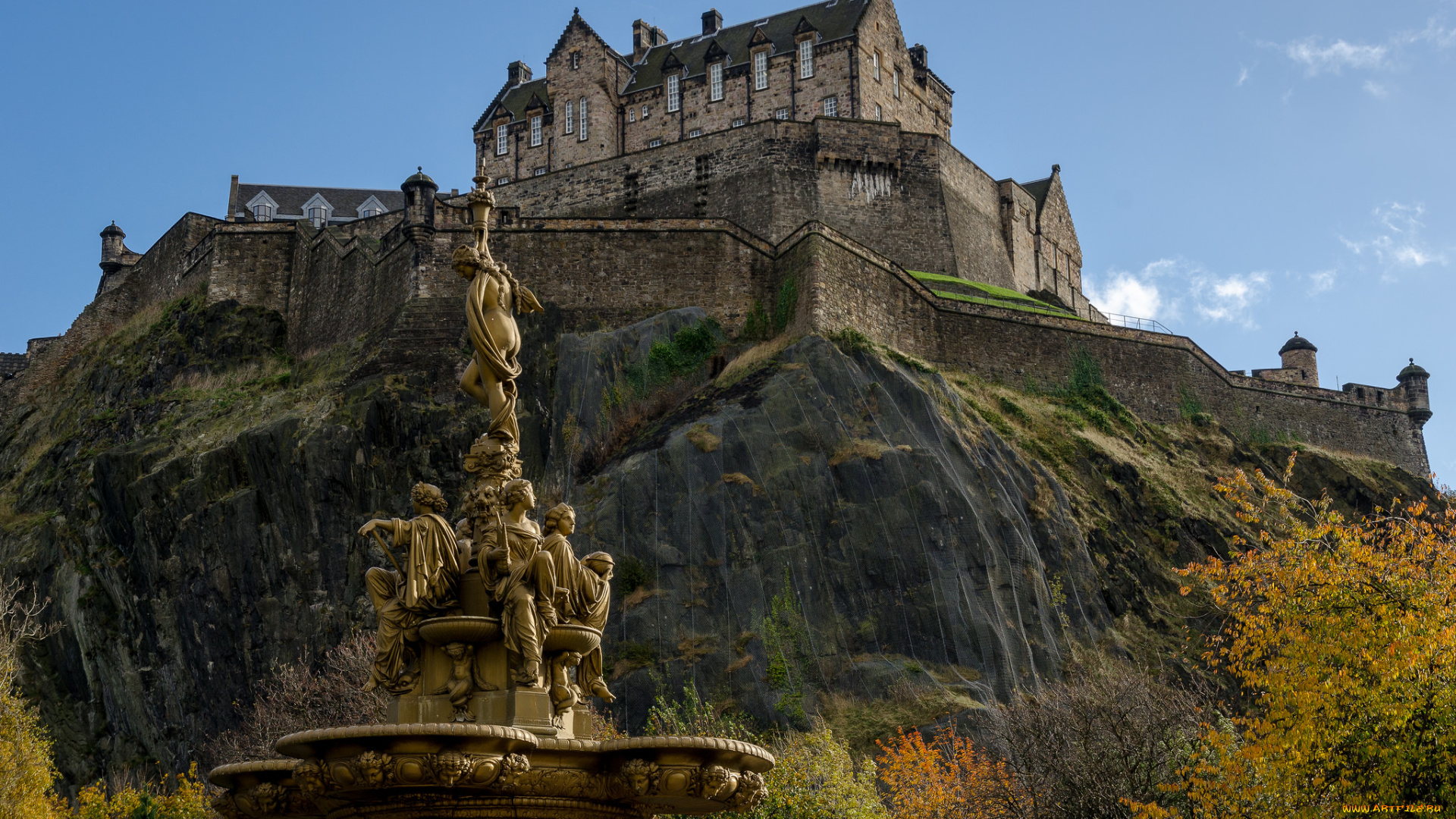 edinburgh, города, эдинбург, , шотландия, панорама