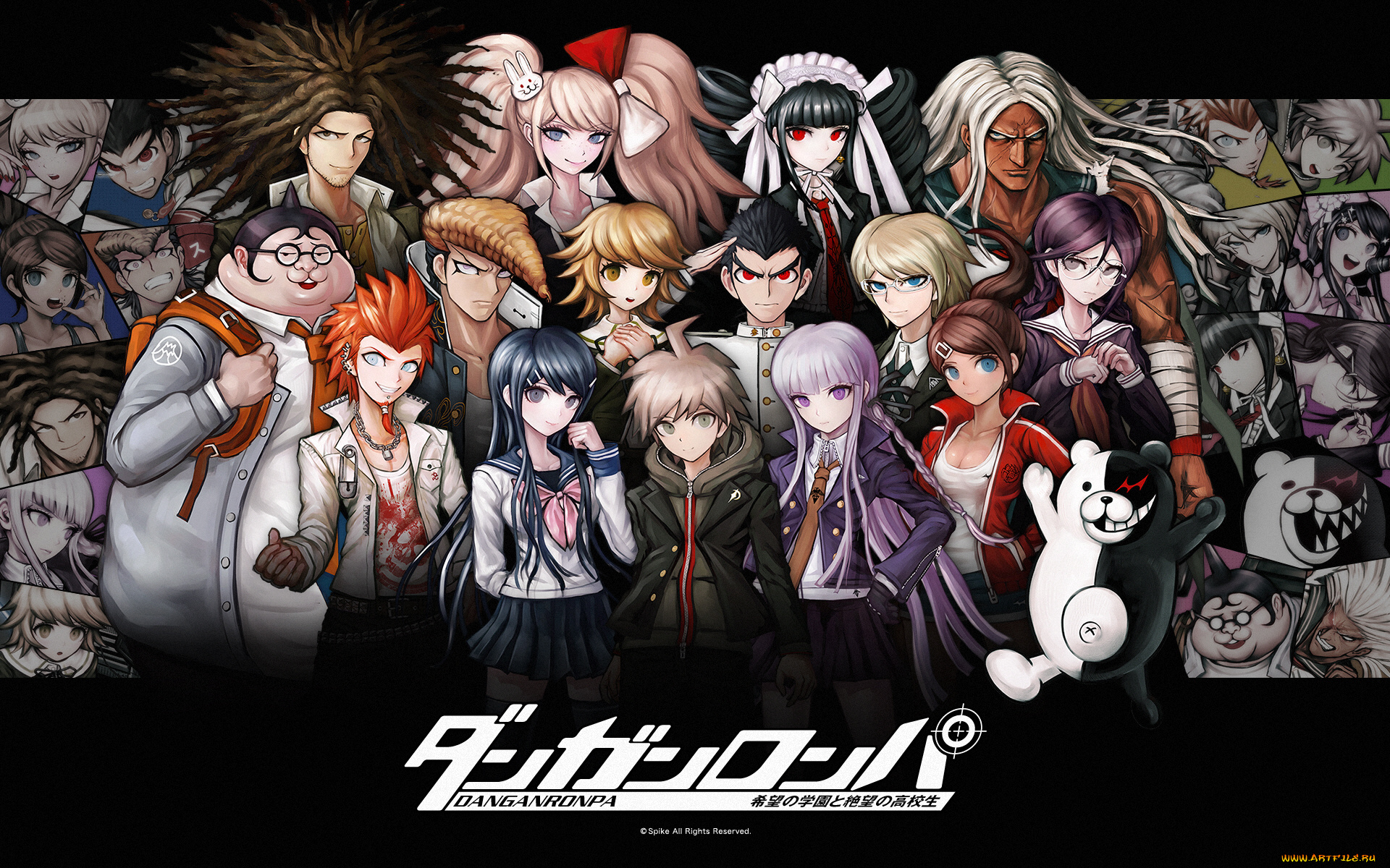 аниме, danganronpa, персонажи