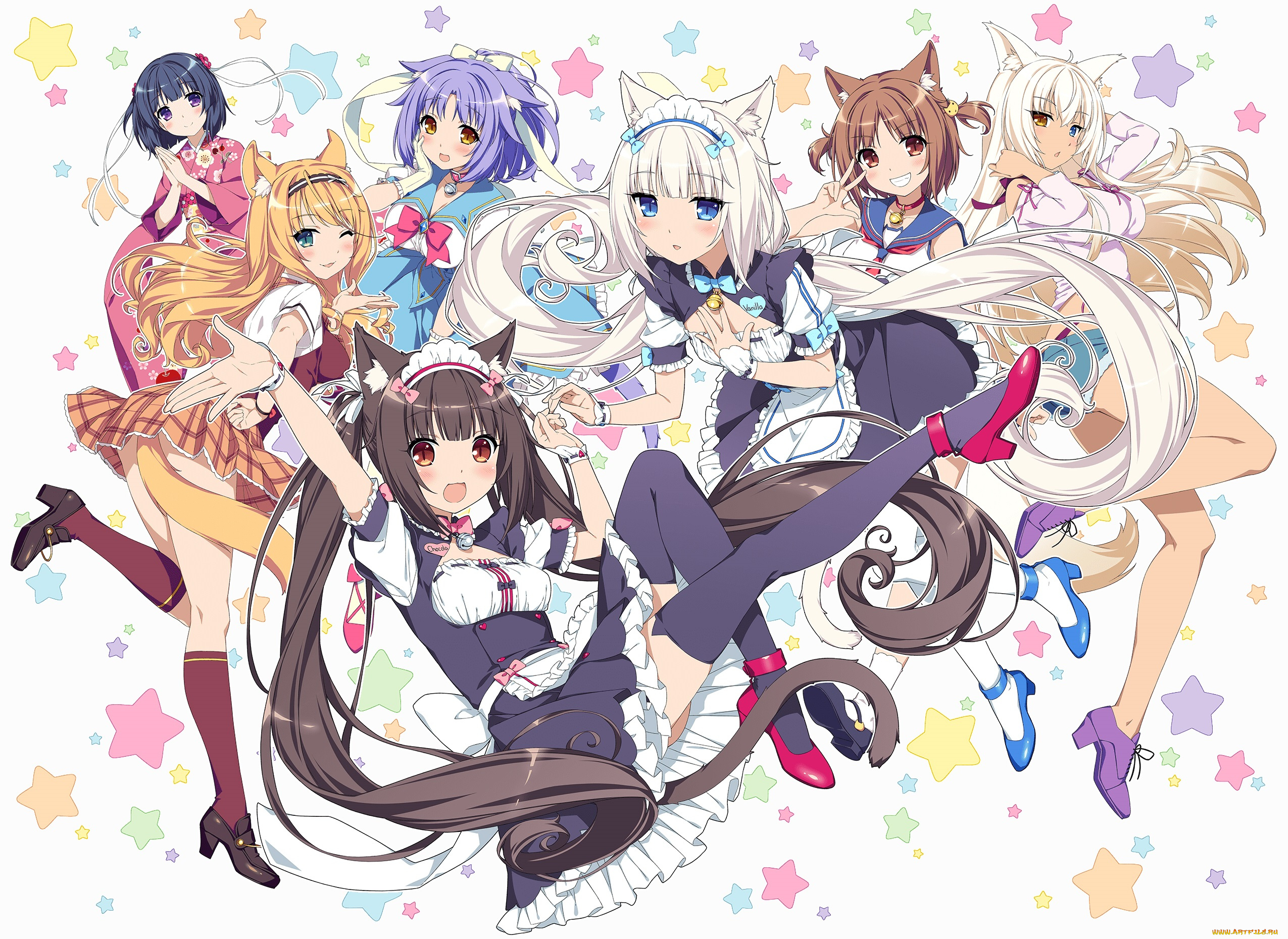 аниме, nekopara