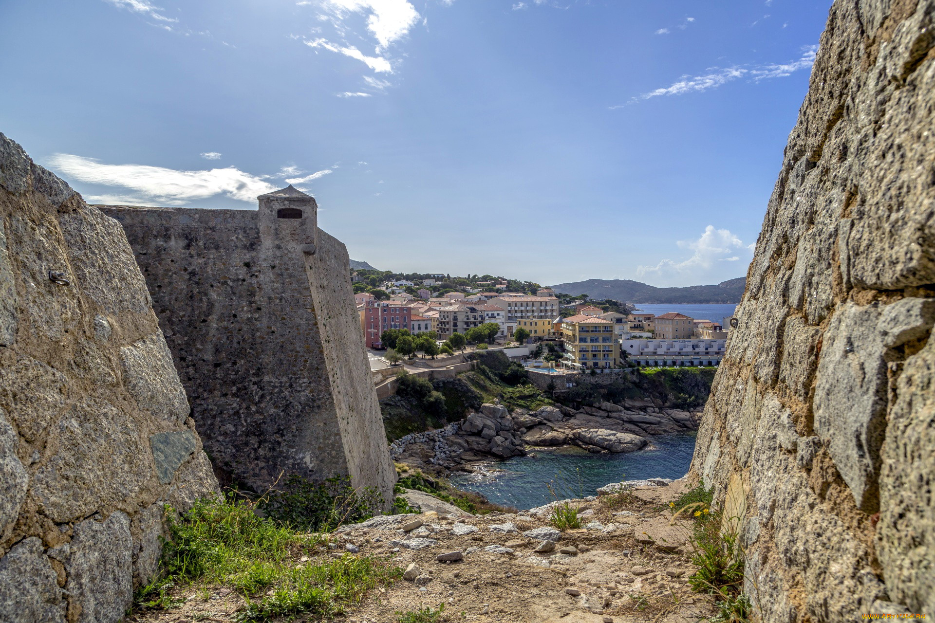 calvi, corsica, france, города, кальви, , франция