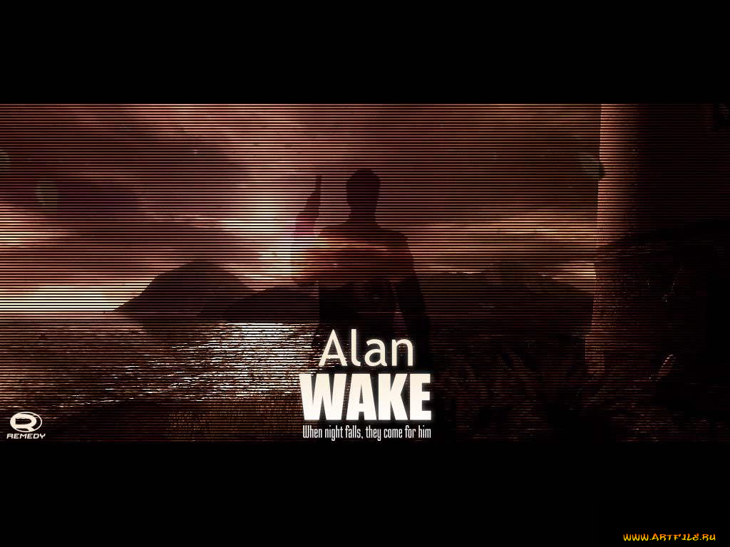 alan, wake, видео, игры