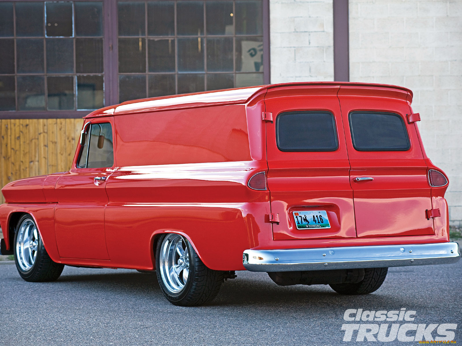 1965, chevrolet, panel, truck, автомобили, custom, van`s
