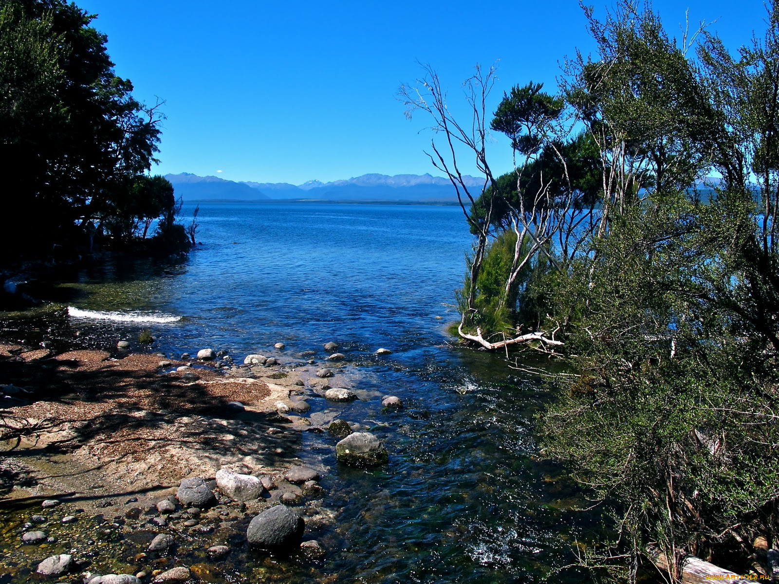 природа, реки, озера, fiordland