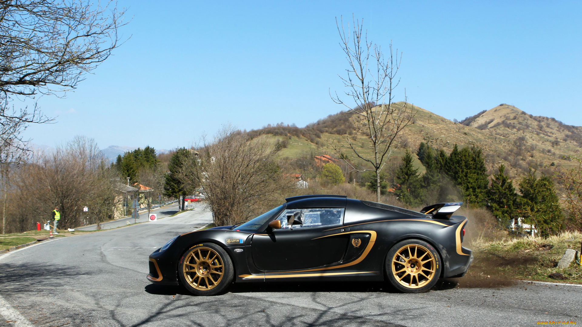 2012, lotus, exige, r-gt, автомобили, lotus, дорога, черный, exige